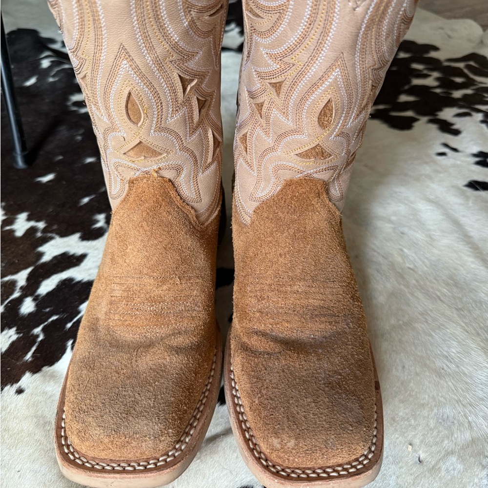 DURANGO LADY REBEL PRO WOMEN'S CASHEW & BONE WESTERN BOOT - Picture 10 of 10